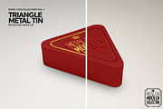 Triangle Metal Tin Mockup, a Cups & Container Mockup by INCDesign (Thumbnail 5 of 6)