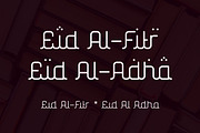 Zaenudin - Arabic Display Font, a Sans Serif Font by Mightyfire (Thumbnail 3 of 3)