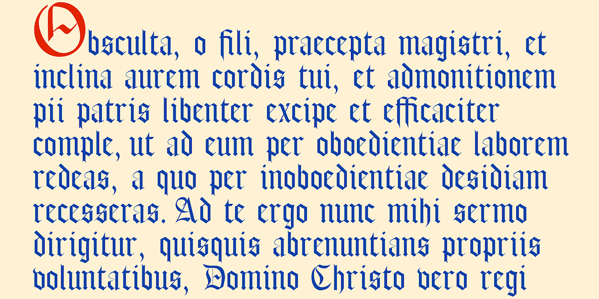 IanSegoe, a Blackletter Font by Ingrimayne Type (Photo 4 of 8)