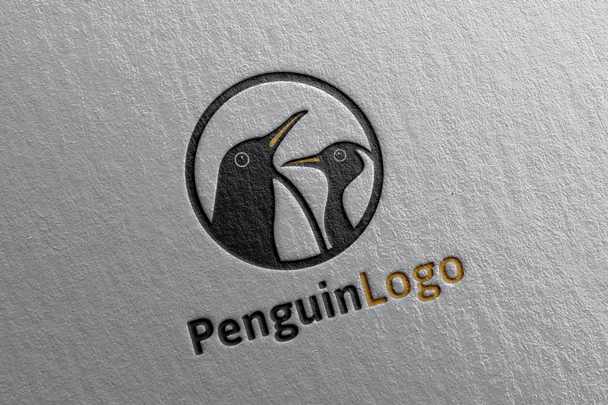 Penguin Logo Template, a Branding & Logo Template by N_thirteen (Photo 1 of 2)