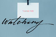 Goldstone brush font, a Script Font by Franstudio (Thumbnail 6 of 6)