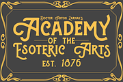 Esoterica an enigmatic serif font, a Serif Font by Amber Nest Design (Thumbnail 4 of 7)