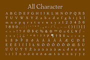 Ascella Stamp, a Serif Font by Craft Supply Co. (Thumbnail 8 of 8)