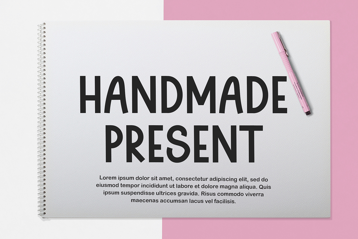 Sample Leaguage, a Sans Serif Font by FreshTypeINK (Photo 8 of 8)