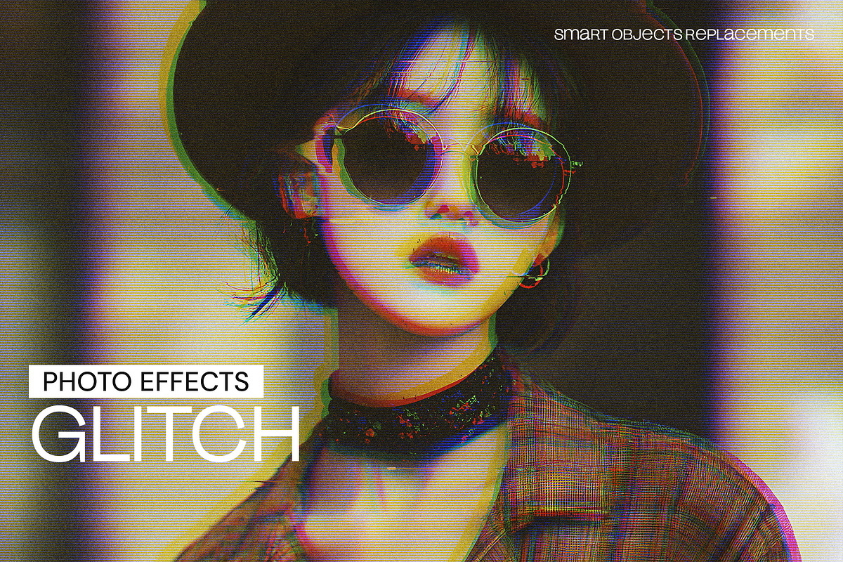 Glitch Photo Effect, a Layer Style Add-On by iDoodle Studio (Photo 1 of 4)