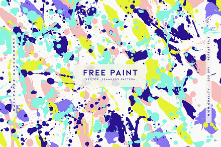 Free Paint, a Texture Graphic by MalyskaStudio
