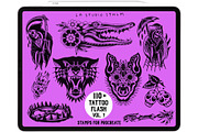 BUNDLE 1 - Tattoo Flash - Stamp Sets, a Brush Add-On by LA Studio Sthlm (Thumbnail 3 of 17)