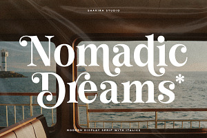 Nomadic Dreams - Modern Serif Font