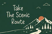 Alpachy - Handdrawn Display Font, a Handwritten Font by Gumrega Studio (Thumbnail 2 of 8)