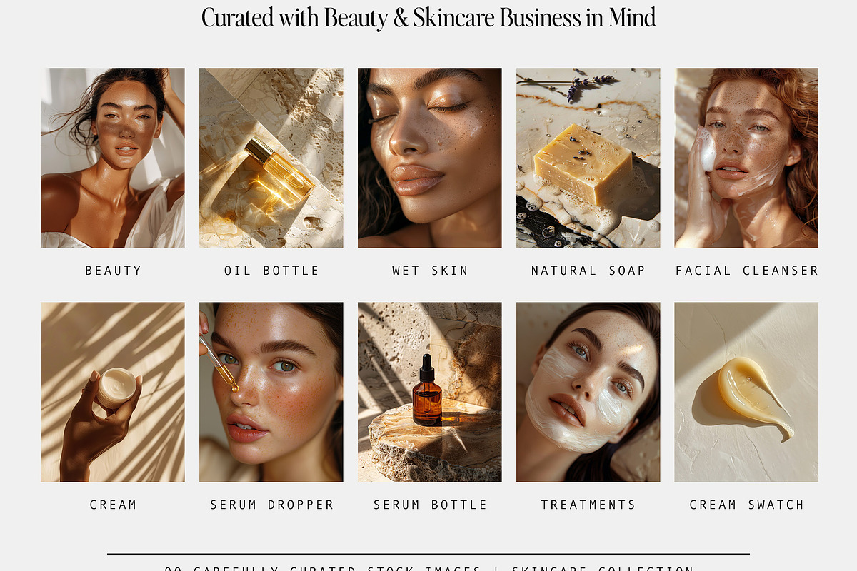 Skincare Aesthetic Stock Images, a Beauty & Fashion Photo by Studio Loire (Photo 3 of 9)
