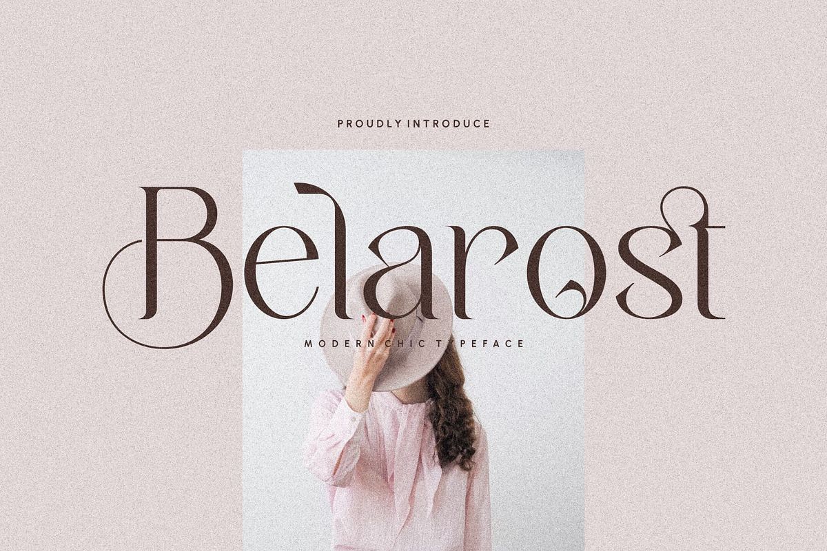 Belarost _ modern chic typeface, a Serif Font by Penatic Studio (Photo 1 of 10)