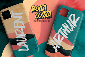 Rolla Coassta - Handwritten Brush Fo