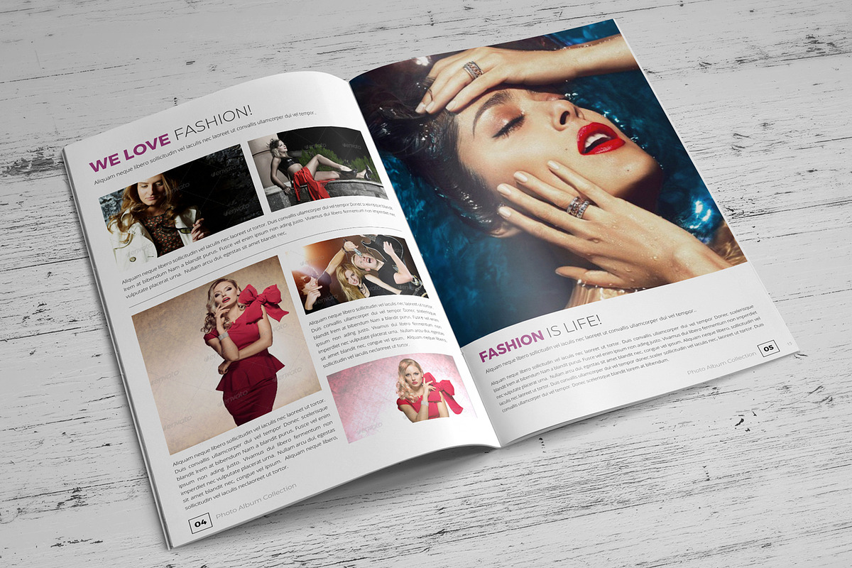 Photography Catalog Template V2, a Brochure Template by JanySultana (Photo 3 of 12)