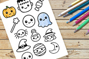 Cute Halloween Icon Set., an Outline Icon by kaisorn (Thumbnail 5 of 5)