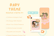Baby Theme Branding Starter Kit, a Branding & Logo Template by Hell Yeah Designs (Thumbnail 8 of 15)