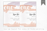 BIRTHDAY | watercolor invitation, an Invitation Template by Love Designs Co. (Thumbnail 2 of 3)