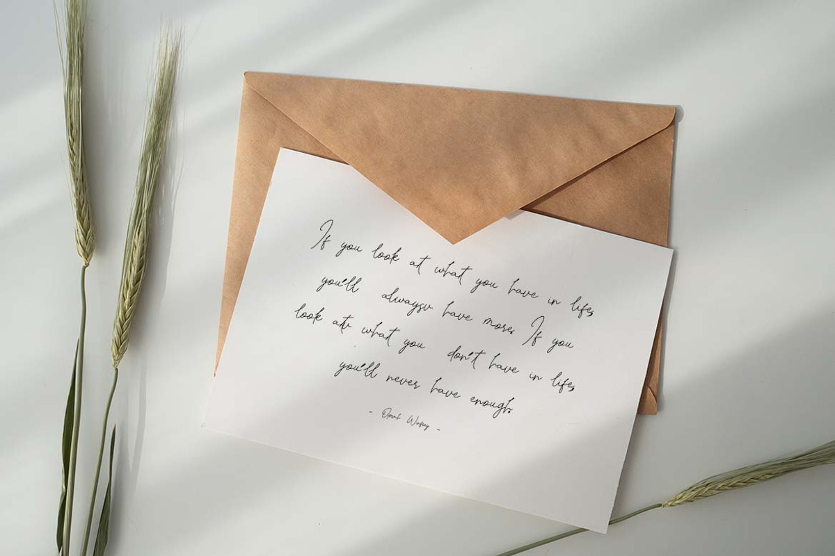 Simplhand Modern Calligraphy Font, a Handwritten Font by UICreative (Photo 8 of 13)