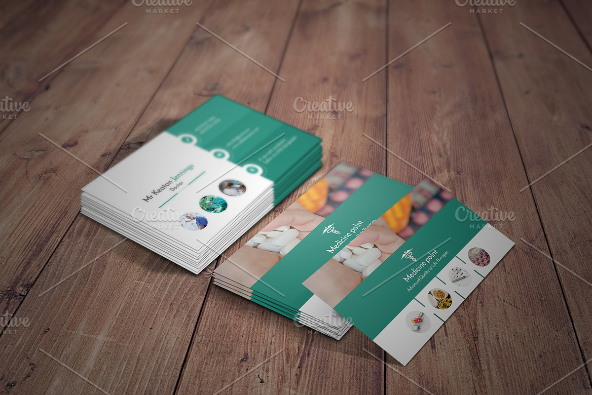Doctor Business Card, a Business Card Template by Helal Shop (Photo 1 of 8)