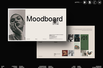 Brand / Mood and Brief, a Presentation Template by Studio Industry