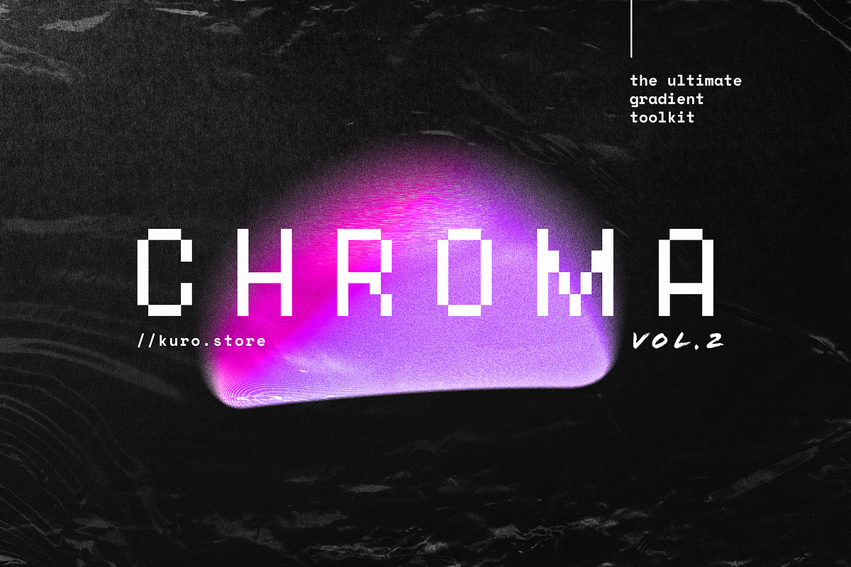 Chroma Grainy Gradient Textures Vol2, a Texture Graphic by kuro (Photo 3 of 10)