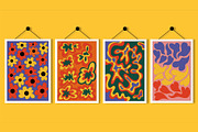 Psychedelic funky hippie stickers, an Illustration by okchizh (Thumbnail 8 of 9)