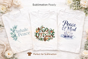 Floral Growth Quote Sublimation PNG, an Illustration by Artnoy (Thumbnail 6 of 8)