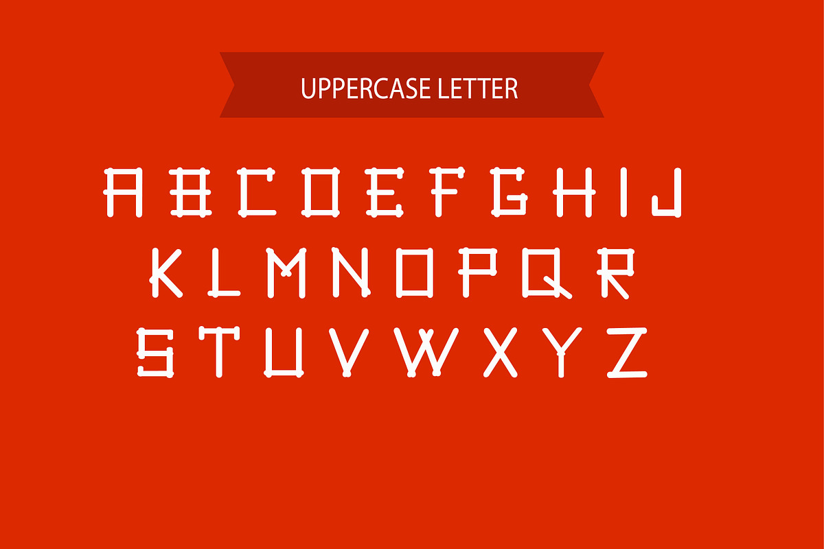 Pickup Stix, a Serif Font by Photoshop Action (Photo 1 of 12)