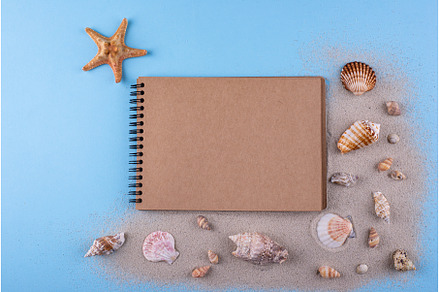 Summer nautical marine background, a Holiday Photo by Yulia Furman