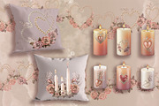 Love&Rose botany vintage watercolor, a Decorative Illustration by EL_SUHOVA (Thumbnail 7 of 13)