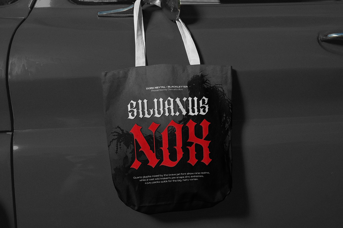Dork Neytal | Black Metal Font, a Blackletter Font by Denustudios (Photo 7 of 12)
