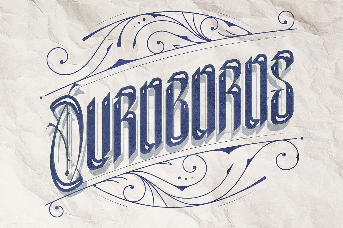 Xerathos Gothic Blackletter Medieval, a Blackletter Font by Letterara (Photo 5 of 15)