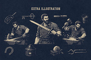 Memento – Vintage Western + Extra, a Serif Font by Kaizla03 (Thumbnail 7 of 10)