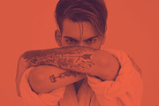 Duotone effect - Photoshop effect, a Layer Style Add-On by Makestudio (Thumbnail 5 of 7)