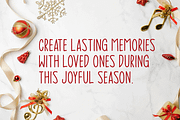 Christmas Blessings Typeface, a Handwritten Font by Seemly Fonts (Thumbnail 4 of 5)