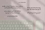 Ella's Notes, a Handwritten Font by NUGS (Thumbnail 6 of 6)