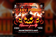 Halloween Flyer Template, a Flyer Template by RTXdesinger99 (Thumbnail 2 of 3)