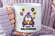 Happy Halloween Boo Truck PNG, an Illustration by Craft Nest (Thumbnail 4 of 6)