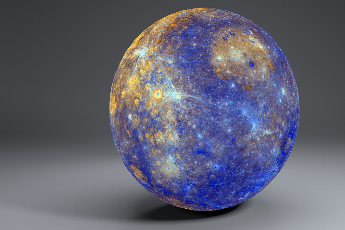 Mercury 11k Globe, an Environmental 3D Model by Flash My Pixel (Photo 9 of 11)