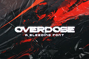 Overdose Typeface, a Font by Tugcu Design Co. (Thumbnail 1 of 3)