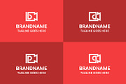 Letter B D P Q Video Camera Logo, a Branding & Logo Template by Pray Art Design Studio (Thumbnail 2 of 2)