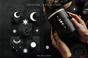 Gold Celestial Graphics Astrology, an Object Graphic by Under My Cozy Roof (Thumbnail 14 of 16)