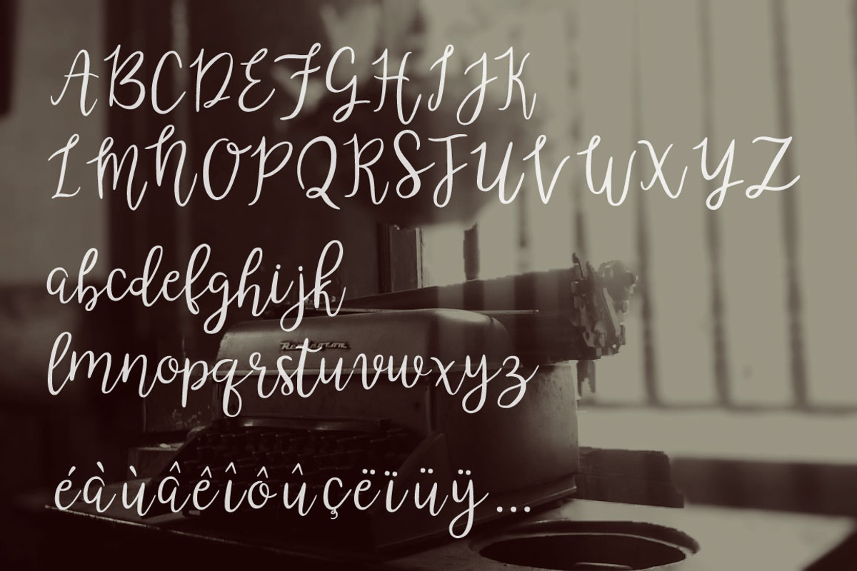 Poetry&Fiction novel font duo preview 7