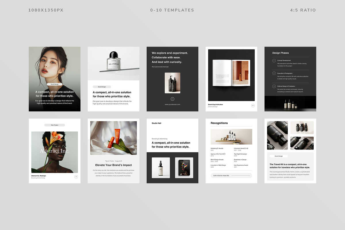 Studio Hall Social Media Kit, a Social Media Template by Ruben Stom (Photo 17 of 20)