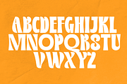 Qeiko–Bold Condensed Decorative Font, a Sans Serif Font by MaikoHatta (Thumbnail 3 of 8)