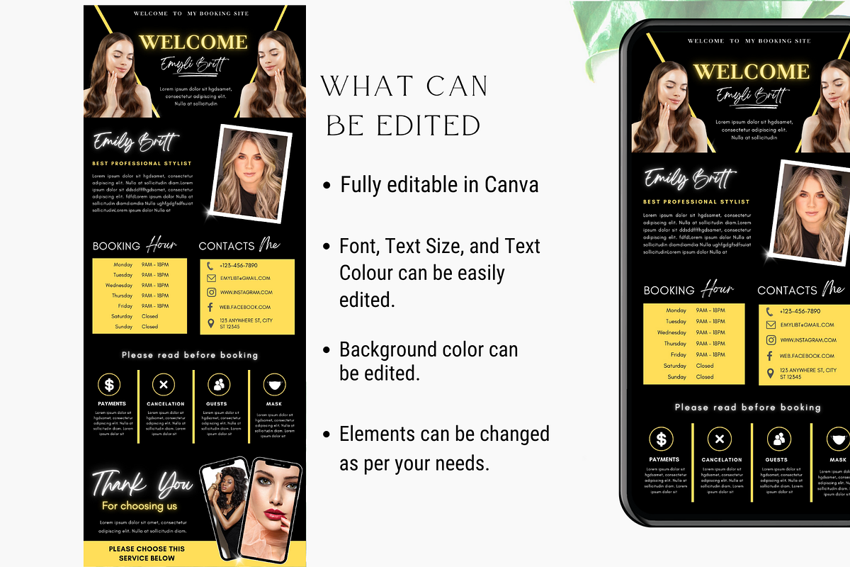 Acuity Scheduling Template, a Templates & Theme by TimCanvaTemplate (Photo 5 of 5)