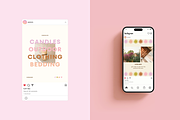 Sunset Series: Instagram Post Temp, a Social Media Template by Brighten Made (Thumbnail 4 of 6)