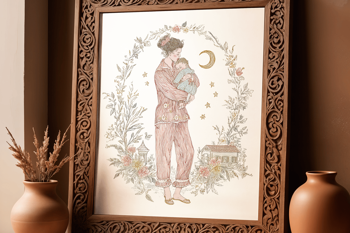 Whimsy Mother's Day Pack, an Object Illustration by GiraffeCreative (Photo 12 of 16)