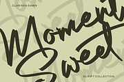 Clarison Dawn - Brush Script, a Script Font by Marvadesign (Thumbnail 4 of 8)