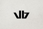 Geometric Initials VB Monogram Logo, a Branding & Logo Template by Luxury Logos (Thumbnail 4 of 4)