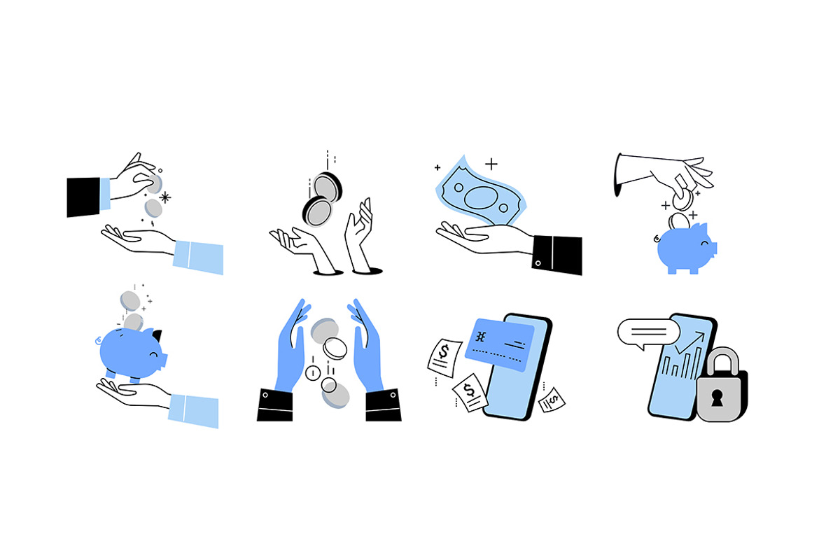 People and finance, a Finance Illustration by PureSolution (Photo 2 of 6)